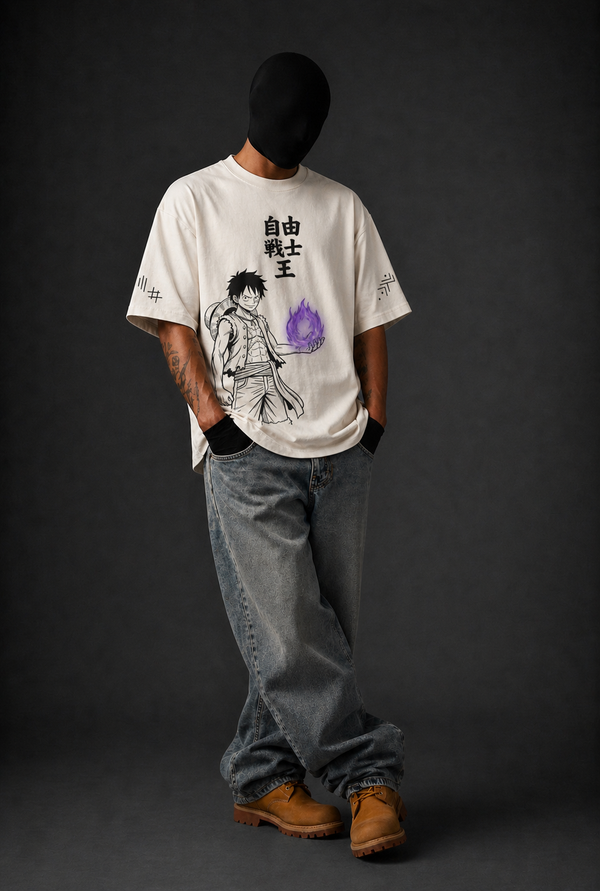 Luffy Elbaph Arc Oversized T-Shirt