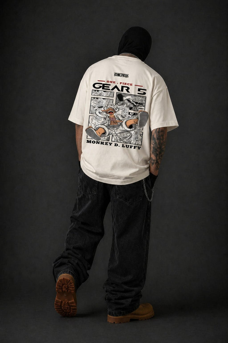 Gear 5 Luffy Oversized T-Shirt — 4