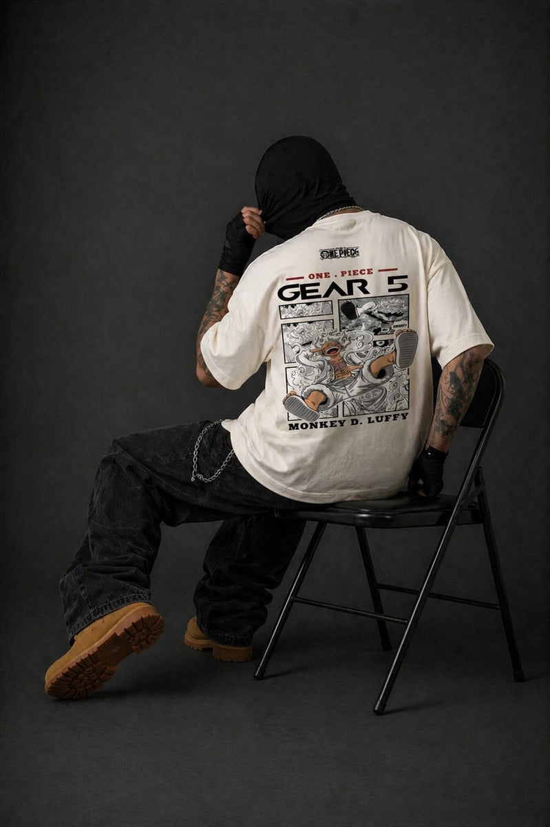 Gear 5 Luffy Oversized T-Shirt — 5