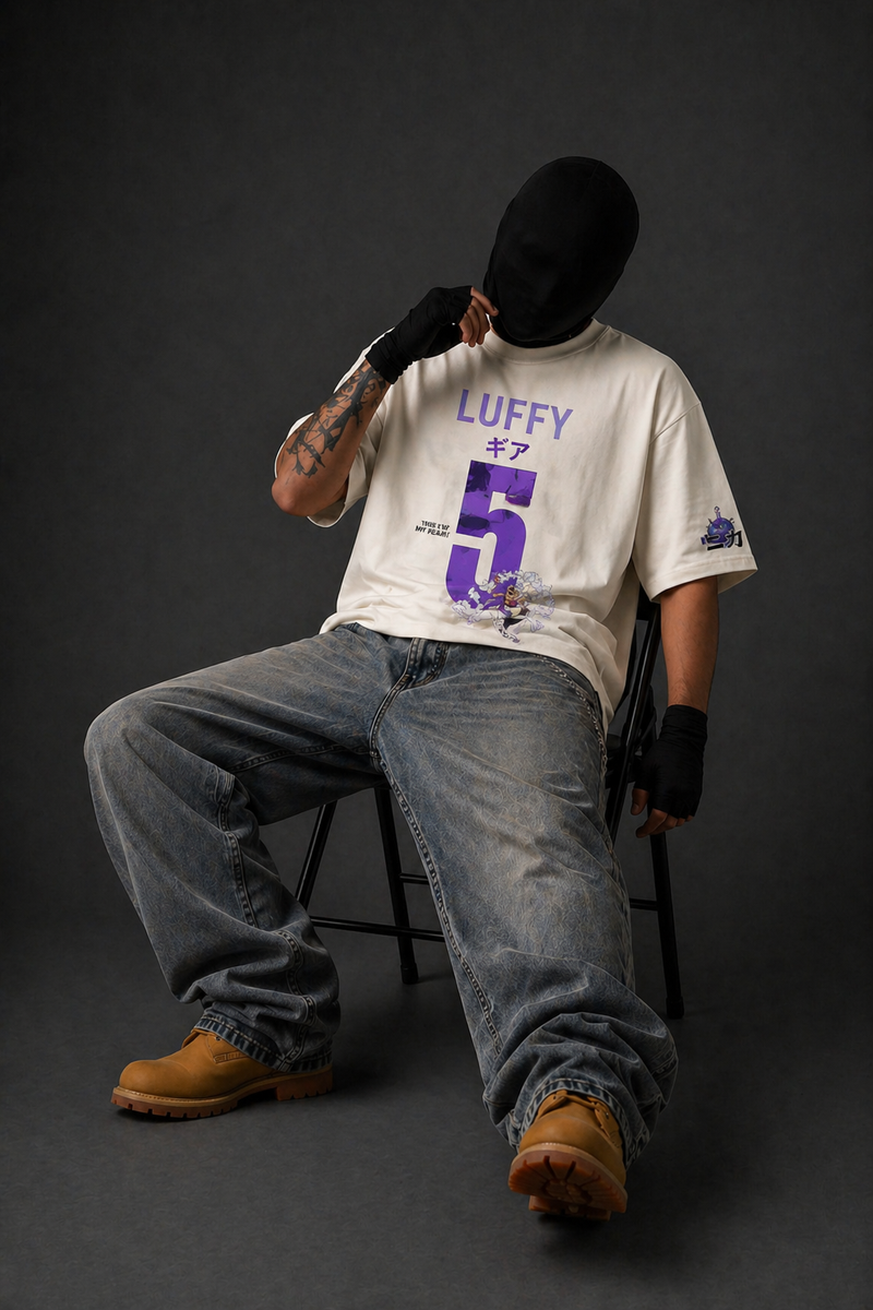 Gear 5 Luffy Oversized T-Shirt — 2