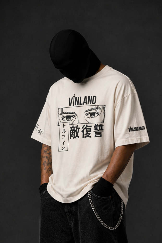 Thorfinn No Enemies Oversized T-Shirt — 2
