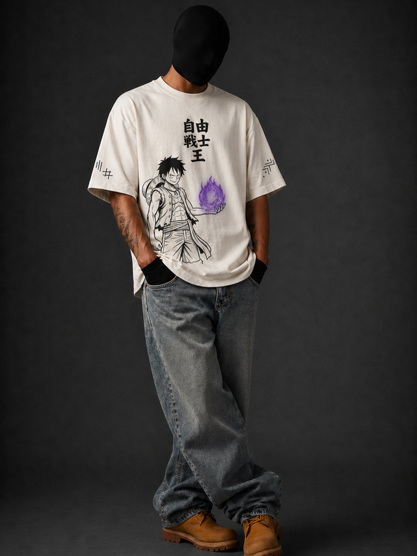 Luffy Elbaph Arc Oversized T-Shirt